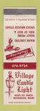 Matchbook Cover - Village Candle Light Skowhegan ME