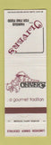 Matchbook Cover - Oliver's Restaurant Cleveland Akron Medina OH