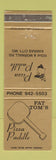 Matchbook Cover - Fat Tom's Pizza Paddle Kansas City MO WEAR