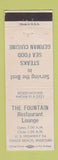 Matchbook Cover - Fountain Restaurant Lounge Osage Beach MO WEAR