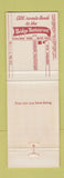 Matchbook Cover - Bridge Restaurant Fred Franke's Fort Lauderdale FL