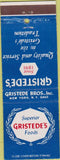 Matchbook Cover - Gristedes Foods New York City