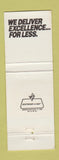 Matchbook Cover - US Mail USPS Express Mail eagle