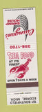 Matchbook Cover - Ciungan's Shrimp House lobster Ecorse MI