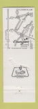 Matchbook Cover - Ciungan's Shrimp House lobster Ecorse MI