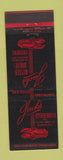 Matchbook Cover - Jack's Oyster House Albany NY