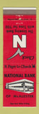 Matchbook Cover - National Bank of McAlester OK?
