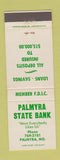 Matchbook Cover - Palmyra State Bank MO