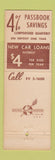 Matchbook Cover - North Side Bank Jennings MO