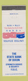 Matchbook Cover - State Bank of Dixon MO? 1976