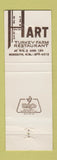 Matchbook Cover - Russ Hart Restaurant Turkey Farm Meredith NH