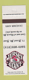 Matchbook Cover - Jersey Giant rooster
