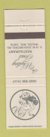 Matchbook Cover - Whistling Toad Restaurant Wales WI