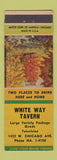 Matchbook Cover - White Way Tavern