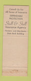 Matchbook Cover - Farmers and Merchants State Bank Pierz MN owl