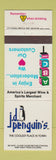 Matchbook Cover - JD Penguin's Liquor
