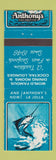Matchbook Cover - Anthony's Fish Grotto La Jolla CA San Diego La Mesa