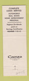Matchbook Cover - Jefferson Trust Company Hillsboro MO