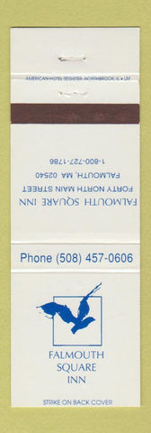 Matchbook Cover - Falmouth Square Inn MA
