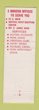 Matchbook Cover - Main Federal Savings and Loan Columbus OH