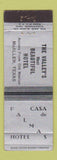 Matchbook Cover - Casa De Palmas Hotel McAllen TX WEAR