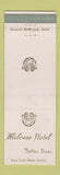 Matchbook Cover - Melrose Hotel Dallas TX