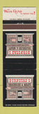 Matchbook Cover - Burnstad's Grocery Meat
