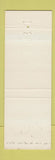 Matchbook Cover - Burnstad's Grocery Meat