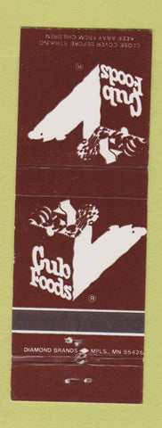 Matchbook Cover - Cub Foods Grocery