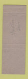 Matchbook Cover - Stockton's Grocery Newton IA