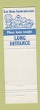 Matchbook Cover - Twin Pine Motor Inn Fort McMurray AB 1980