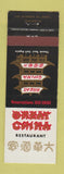 Matchbook Cover - Great China Restaurant Chinese Toronto ON