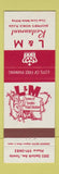 Matchbook Cover - L&M Restaurant Toronto ON