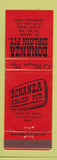 Matchbook Cover - Bonanza Sirloin Pit Texarkana TX