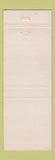 Matchbook Cover - European Fiesta Souther Pacific Club 1970 WEAR