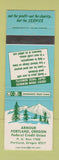 Matchbook Cover - Armour Portland OR Federal Credit Union