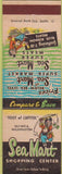 Matchbook Cover - Sea Mart Shopping Center grocery Olympia WA