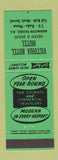 Matchbook Cover - Victoria Hotel Motel Barrington Passage NS