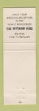Matchbook Cover - Goodwill Fire Company Bally PA 1974