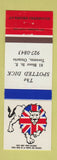 Matchbook Cover - The Spotted Dick Toronto ON lion