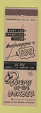 Matchbook Cover - South of the Border Motel Restaurant Dillon SC