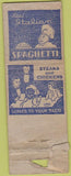 Matchbook Cover - Village Inn Gary IN pinup POOR STRIKER