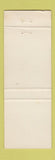 Matchbook Cover - Cabana Motel Lubbock TX restaurant WEAR