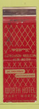 Matchbook Cover - Worth Hotel Fort Worth TX WEAR