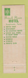 Matchbook Cover - Ranch House Motel Sweetwater TX