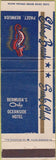 Matchbook Cover - Elbow Beach Surf Club Bermuda Paget seahorse