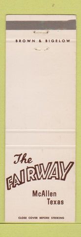 Matchbook Cover - Fairway McAllen TX