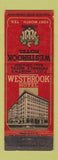 Matchbook Cover - Westbrook Hotel Fort Worth TX WORN