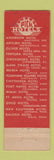 Matchbook Cover - Hotel Raleigh Waco TX Albert Pick