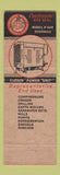 Matchbook Cover - Continental Diesel Motors generators? Corpus Christi TX